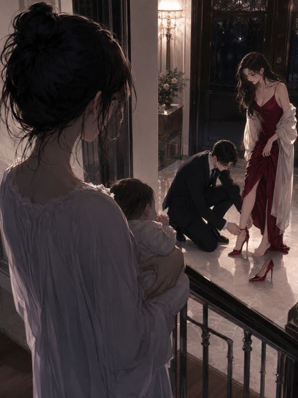 Nửa Đêm Trong Căn Phòng Ngủ Lớn Của Biệt Thự